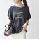 SHIPS any:〈洗濯機可能〉シアー 裏毛 ロゴ TEE