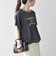 SHIPS any:〈洗濯機可能〉シアー 裏毛 ロゴ TEE