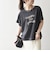SHIPS any:〈洗濯機可能〉シアー 裏毛 ロゴ TEE