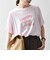 SHIPS any:〈洗濯機可能〉シアー 裏毛 ロゴ TEE