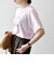 SHIPS any:〈洗濯機可能〉シアー 裏毛 ロゴ TEE