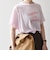 SHIPS any:〈洗濯機可能〉シアー 裏毛 ロゴ TEE