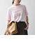 SHIPS any:〈洗濯機可能〉シアー 裏毛 ロゴ TEE