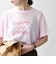 SHIPS any:〈洗濯機可能〉シアー 裏毛 ロゴ TEE