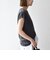SHIPS any:〈洗濯機可能〉シアー 裏毛 クルーネック フレンチ スリーブ TEE