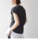 SHIPS any:〈洗濯機可能〉シアー 裏毛 クルーネック フレンチ スリーブ TEE