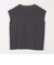 SHIPS any:〈洗濯機可能〉シアー 裏毛 クルーネック フレンチ スリーブ TEE
