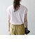 SHIPS any:〈洗濯機可能〉シアー 裏毛 クルーネック フレンチ スリーブ TEE