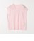 SHIPS any:〈洗濯機可能〉シアー 裏毛 クルーネック フレンチ スリーブ TEE