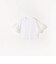 SHIPS any:〈洗濯機可能〉フリル スリーブ クルーネック コンパクト TEE