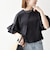 SHIPS any:〈洗濯機可能〉フリル スリーブ クルーネック コンパクト TEE