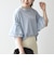SHIPS any:〈洗濯機可能〉フリル スリーブ クルーネック コンパクト TEE