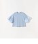 SHIPS any:〈洗濯機可能〉フリル スリーブ クルーネック コンパクト TEE