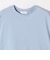 SHIPS any:〈洗濯機可能〉フリル スリーブ クルーネック コンパクト TEE