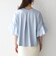 SHIPS any:〈洗濯機可能〉フリル スリーブ クルーネック コンパクト TEE