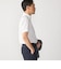 SHIPS:〈接触冷感〉ICE COTTON ワッフル ボタンダウン 半袖 シャツ