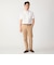 SHIPS:〈接触冷感〉ICE COTTON ワッフル ボタンダウン 半袖 シャツ