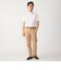 SHIPS:〈接触冷感〉ICE COTTON ワッフル ボタンダウン 半袖 シャツ