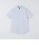 SHIPS:〈接触冷感〉ICE COTTON ワッフル ボタンダウン 半袖 シャツ