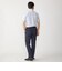 SHIPS:〈接触冷感〉ICE COTTON パナマ ストライプ ボタンダウン 半袖 シャツ