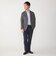 SHIPS:〈接触冷感〉ICE COTTON パナマ ストライプ ボタンダウン 半袖 シャツ
