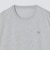 【WEB限定】SHIPS Colors:〈汗染み防止〉タイニーロゴ Tシャツ