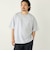 【WEB限定】SHIPS Colors:〈汗染み防止〉タイニーロゴ Tシャツ
