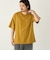 【WEB限定】SHIPS Colors:〈汗染み防止〉タイニーロゴ Tシャツ