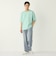 【WEB限定】SHIPS Colors:〈汗染み防止〉タイニーロゴ Tシャツ
