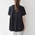 《予約》SHIPS any:〈洗濯機可能〉ジャージー ダブルヘム ペプラム TEE