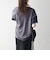 《予約》SHIPS any:〈手洗い可能〉カノコ チュール コンビ ワイド TEE