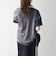 《予約》SHIPS any:〈手洗い可能〉カノコ チュール コンビ ワイド TEE