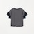 《予約》SHIPS any:〈手洗い可能〉カノコ チュール コンビ ワイド TEE