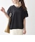 《予約》SHIPS any:〈手洗い可能〉カノコ チュール コンビ ワイド TEE