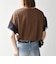 《予約》SHIPS any:〈手洗い可能〉カノコ チュール コンビ ワイド TEE