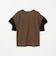 《予約》SHIPS any:〈手洗い可能〉カノコ チュール コンビ ワイド TEE