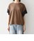 SHIPS any:〈手洗い可能〉カノコ チュール コンビ ワイド TEE