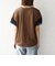 SHIPS any:〈手洗い可能〉カノコ チュール コンビ ワイド TEE