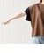 SHIPS any:〈手洗い可能〉カノコ チュール コンビ ワイド TEE