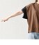 SHIPS any:〈手洗い可能〉カノコ チュール コンビ ワイド TEE