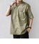【SHIPS any別注】Coleman:〈接触冷感/UVカット〉ZERO-TEX(R) ボタンダウン ポケット シャツ(セットアップ対応)◆
