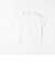《予約》quaranciel:〈洗濯機可能〉ライト ポンチ バッグ ボタン ショートスリーブ TEE