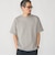 SHIPS: 膨れジャカード ショートスリーブ Tシャツ