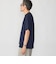 SHIPS: 膨れジャカード ショートスリーブ Tシャツ
