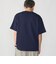 SHIPS: 膨れジャカード ショートスリーブ Tシャツ
