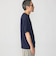 SHIPS: 膨れジャカード ショートスリーブ Tシャツ