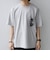 SHIPS any:〈接触冷感/吸水速乾/UVカット/遮熱〉Raylock ダブルフェイス ポケット Tシャツ