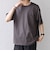SHIPS any:〈接触冷感/吸水速乾/UVカット/遮熱〉Raylock ダブルフェイス ポケット Tシャツ