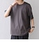 SHIPS any:〈接触冷感/吸水速乾/UVカット/遮熱〉Raylock ダブルフェイス ポケット Tシャツ