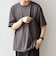 SHIPS any:〈接触冷感/吸水速乾/UVカット/遮熱〉Raylock ダブルフェイス ポケット Tシャツ